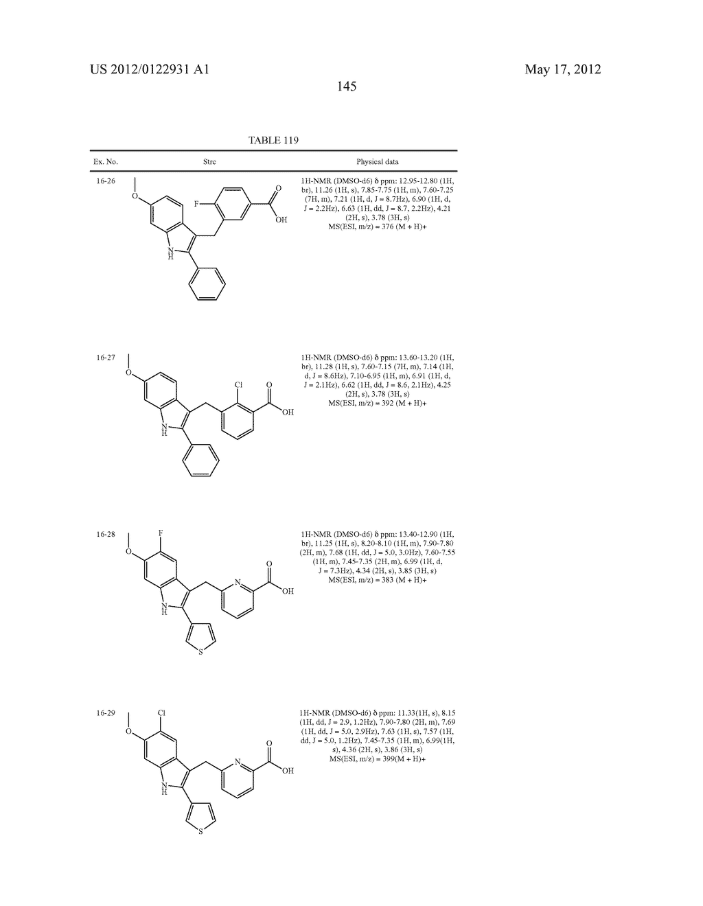 INDOLE DERIVATIVE OR PHARMACEUTICALLY ACCEPTABLE SALT THEREOF - diagram, schematic, and image 146