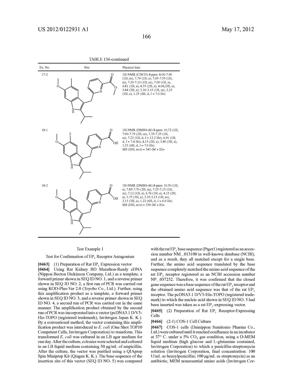 INDOLE DERIVATIVE OR PHARMACEUTICALLY ACCEPTABLE SALT THEREOF - diagram, schematic, and image 167