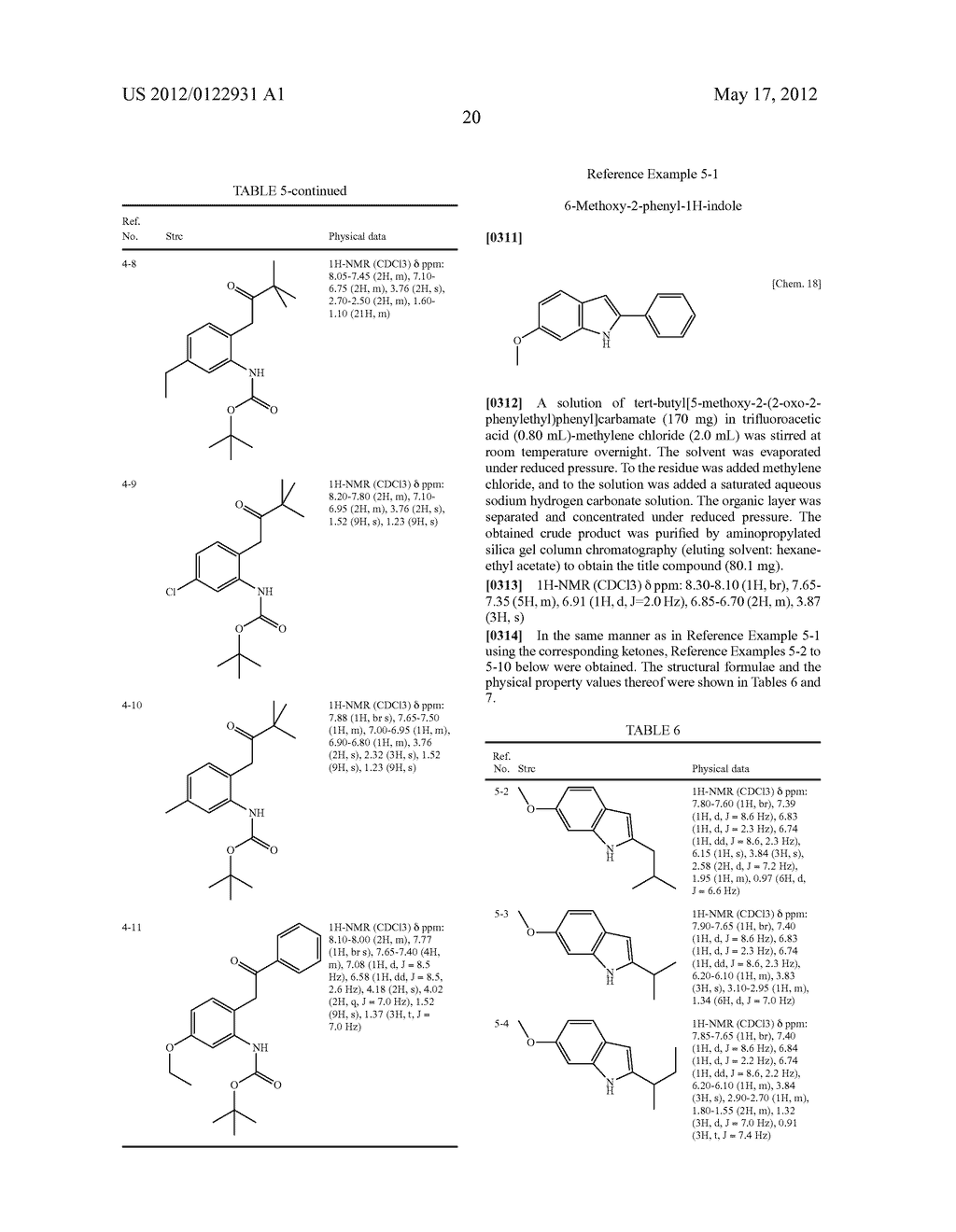 INDOLE DERIVATIVE OR PHARMACEUTICALLY ACCEPTABLE SALT THEREOF - diagram, schematic, and image 21