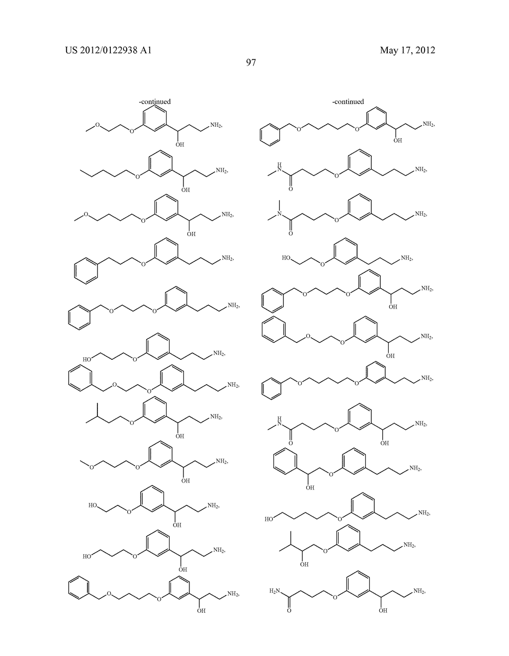 Alkoxy Compounds for Disease Treatment - diagram, schematic, and image 109