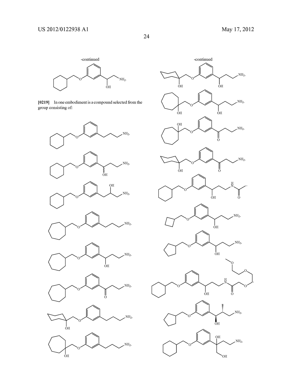 Alkoxy Compounds for Disease Treatment - diagram, schematic, and image 36