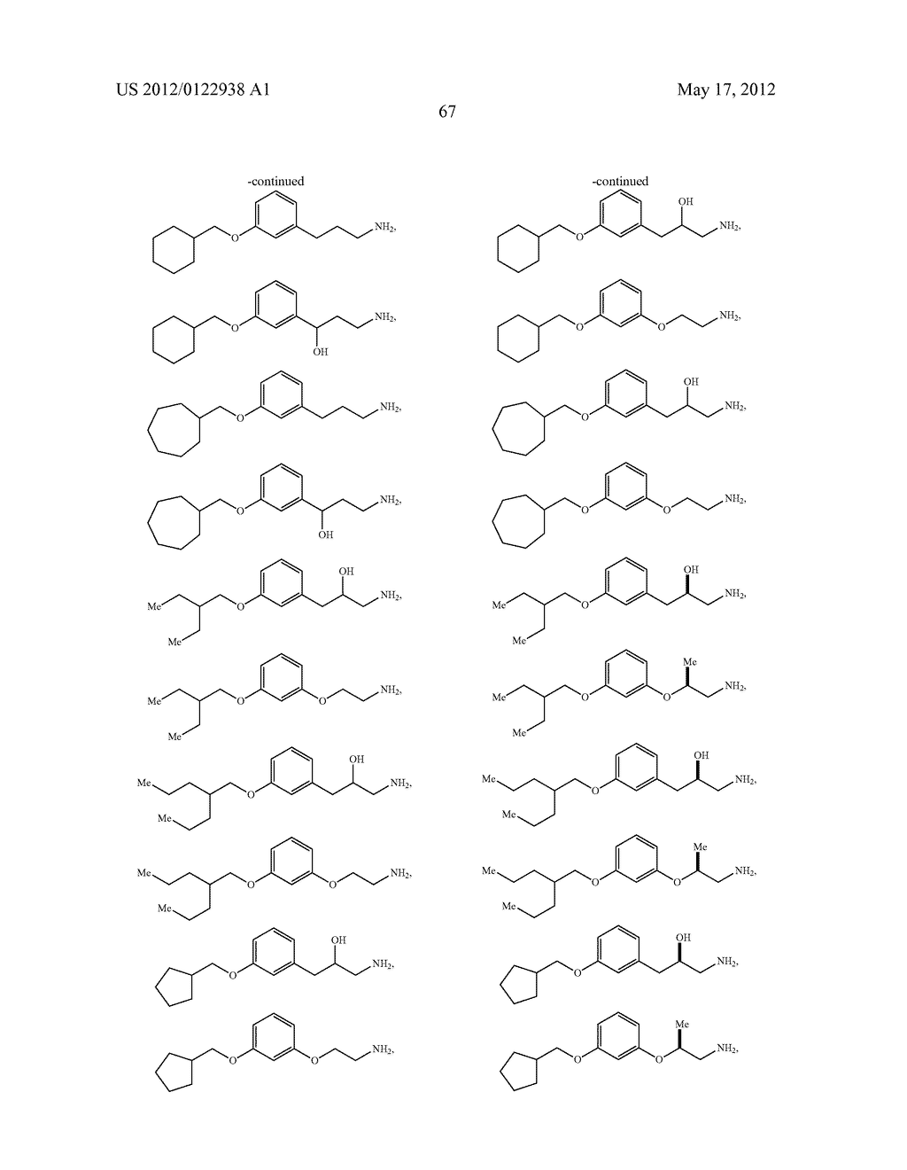 Alkoxy Compounds for Disease Treatment - diagram, schematic, and image 79