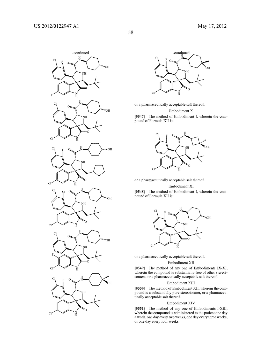 SPIRO-OXINDOLE MDM2 ANTAGONISTS - diagram, schematic, and image 101