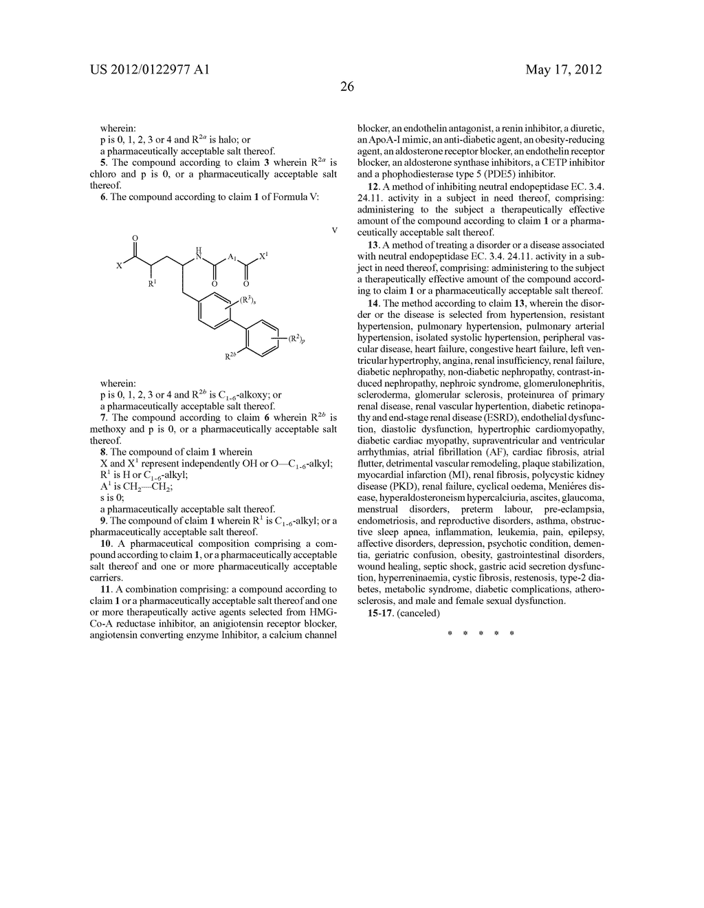 Substituted amino bisphenyl pentanoic acid derivatives as NEP inhibitors - diagram, schematic, and image 27