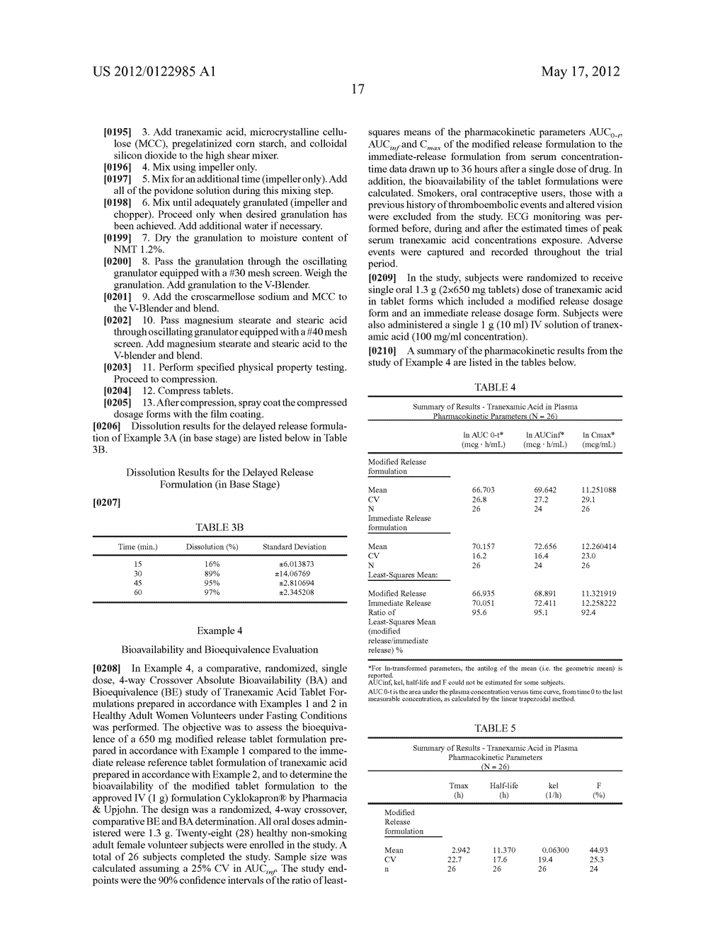 Tranexamic Acid Formulations - diagram, schematic, and image 25
