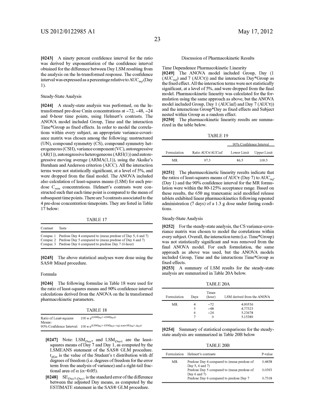 Tranexamic Acid Formulations - diagram, schematic, and image 31