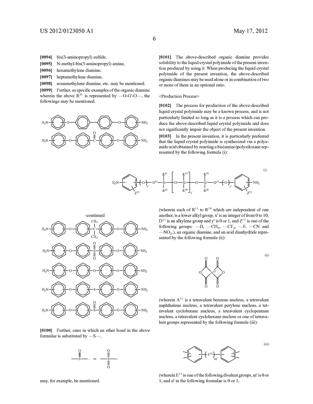 LIQUID CRYSTAL POLYIMIDE, LIQUID CRYSTAL RESIN COMPOSITION CONTAINING     SAME, AND RESIN FILM FOR SEMICONDUCTOR ELEMENTS - diagram, schematic, and image 09