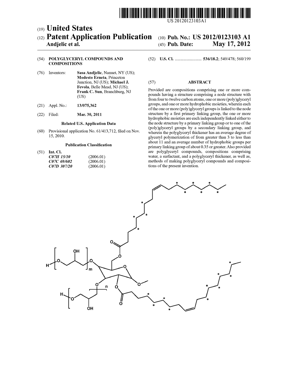 POLYGLYCERYL COMPOUNDS AND COMPOSITIONS - diagram, schematic, and image 01