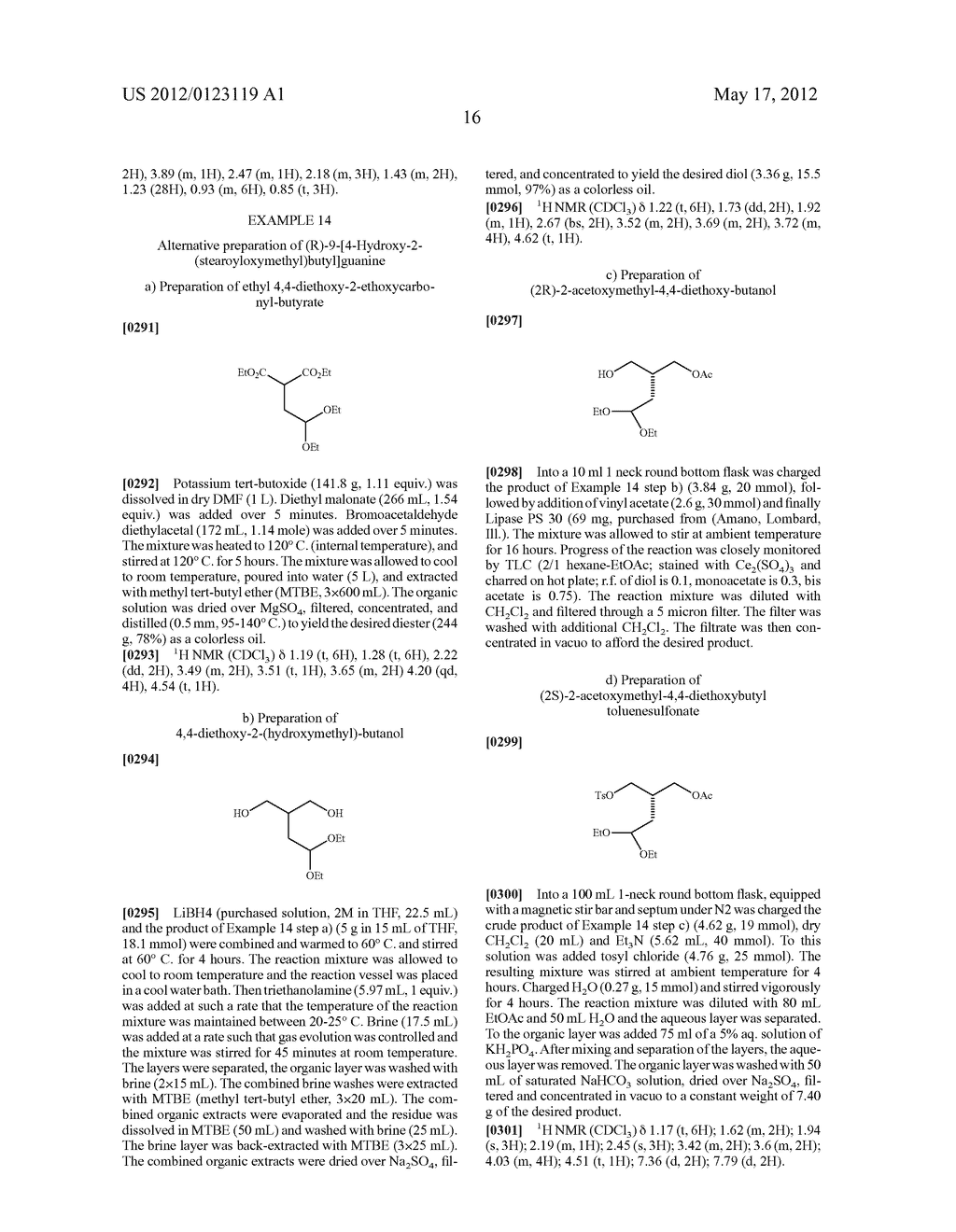 ACYCLIC NUCLEOSIDE DERIVATIVES - diagram, schematic, and image 19