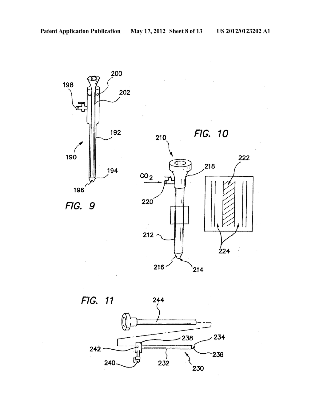 INSUFFLATING OPTICAL SURGICAL INSTRUMENT - diagram, schematic, and image 09