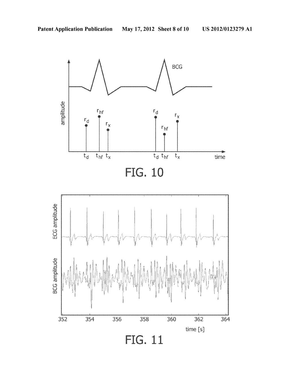 METHOD AND APPARATUS FOR THE ANALYSIS OF A  BALLISTOCARDIOGRAM SIGNAL - diagram, schematic, and image 09