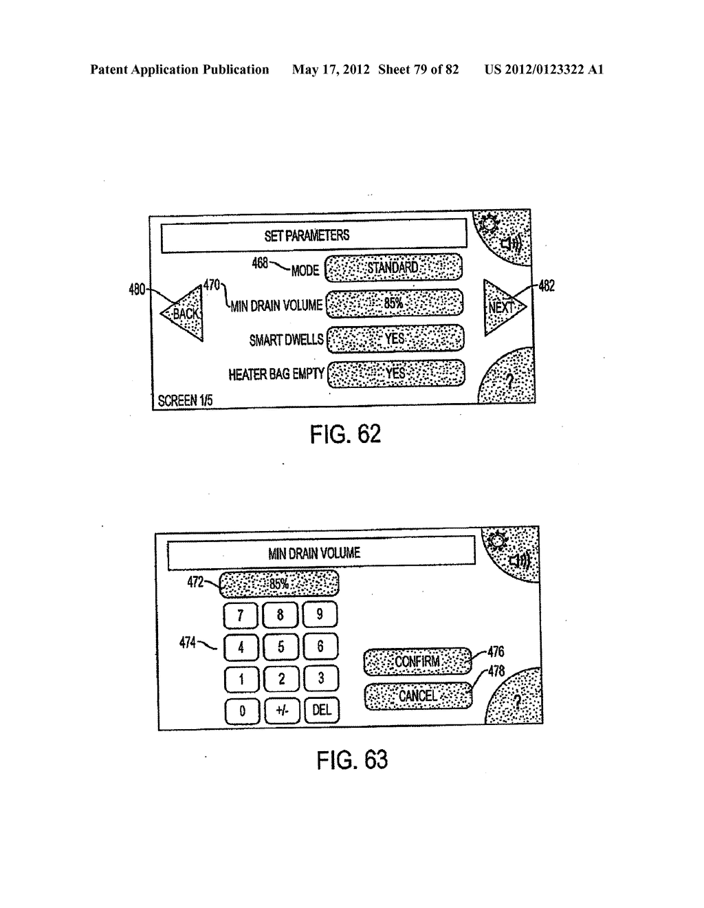 MEDICAL TREATMENT SYSTEM AND METHODS USING A PLURALITY OF FLUID LINES - diagram, schematic, and image 80