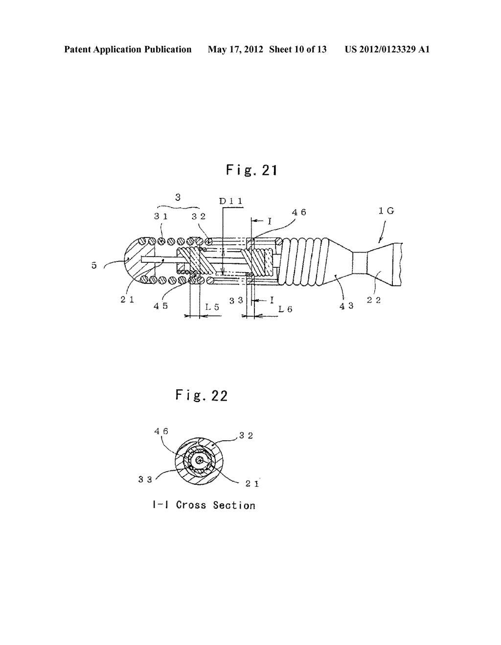  MEDICAL GUIDE WIRE, AN ASSEMBLY OF MICROCATHETER AND GUIDING CATHETER     COMBINED WITH THE MEDICAL GUIDE WIRE, AND AN ASSEMBLY OF BALLOONCATHETER     AND GUIDING CATHETER COMBINED WITH THE MEDICAL GUIDE WIRE - diagram, schematic, and image 11