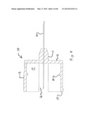 PEN NEEDLE WITH QUICK RELEASE AND/OR REMOVAL SYSTEM diagram and image