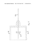 PEN NEEDLE WITH QUICK RELEASE AND/OR REMOVAL SYSTEM diagram and image