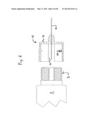 PEN NEEDLE WITH QUICK RELEASE AND/OR REMOVAL SYSTEM diagram and image