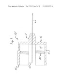 PEN NEEDLE WITH QUICK RELEASE AND/OR REMOVAL SYSTEM diagram and image