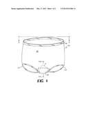 ABSORBENT GARMENT diagram and image