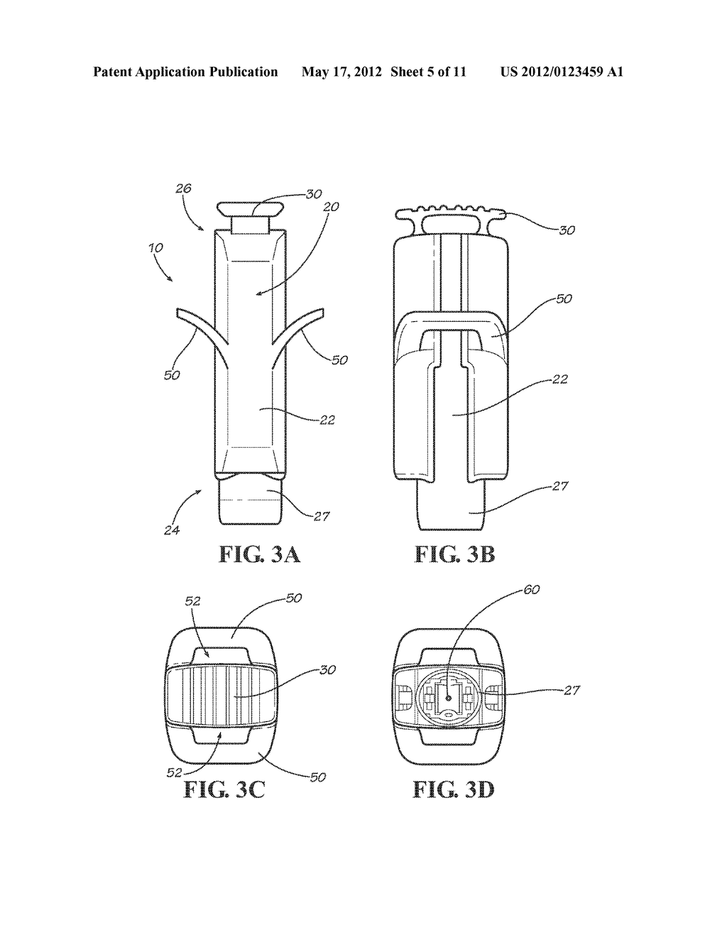 SAFETY LANCETS HAVING ANGLED GRIPS - diagram, schematic, and image 06