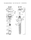 LOW PROFILE SPINAL PROSTHESIS INCORPORATING A BONE ANCHOR HAVING A     DEFLECTABLE POST AND A COMPOUND SPINAL ROD diagram and image