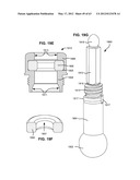 LOW PROFILE SPINAL PROSTHESIS INCORPORATING A BONE ANCHOR HAVING A     DEFLECTABLE POST AND A COMPOUND SPINAL ROD diagram and image