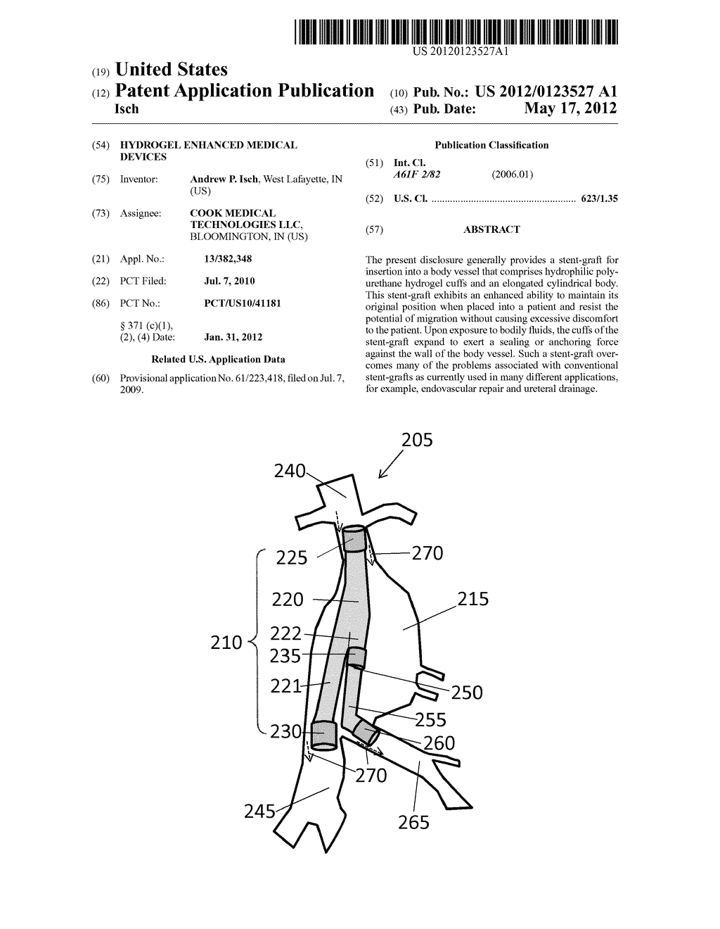 HYDROGEL ENHANCED MEDICAL DEVICES - diagram, schematic, and image 01