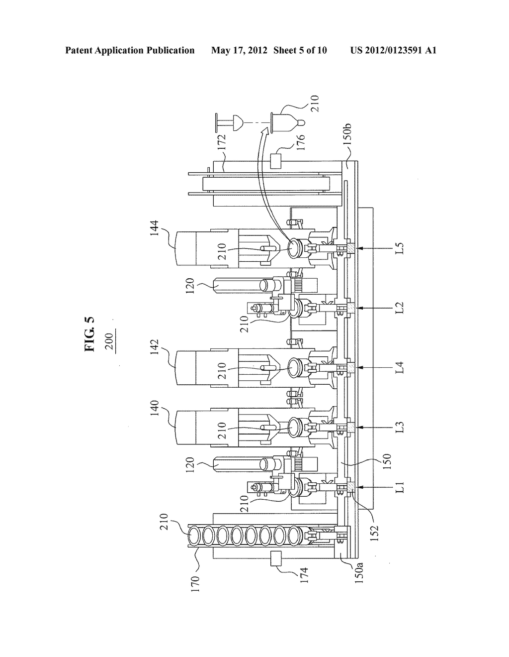 APPARATUS AND METHOD FOR AUTOMATICALLY MIXING PHOSPHOR - diagram, schematic, and image 06