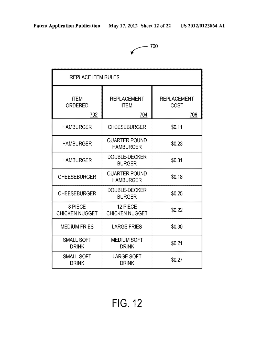 METHOD AND APPARATUS FOR SELECTING A SUPPLEMENTAL PRODUCT TO OFFER FOR     SALE DURING A TRANSACTION - diagram, schematic, and image 13