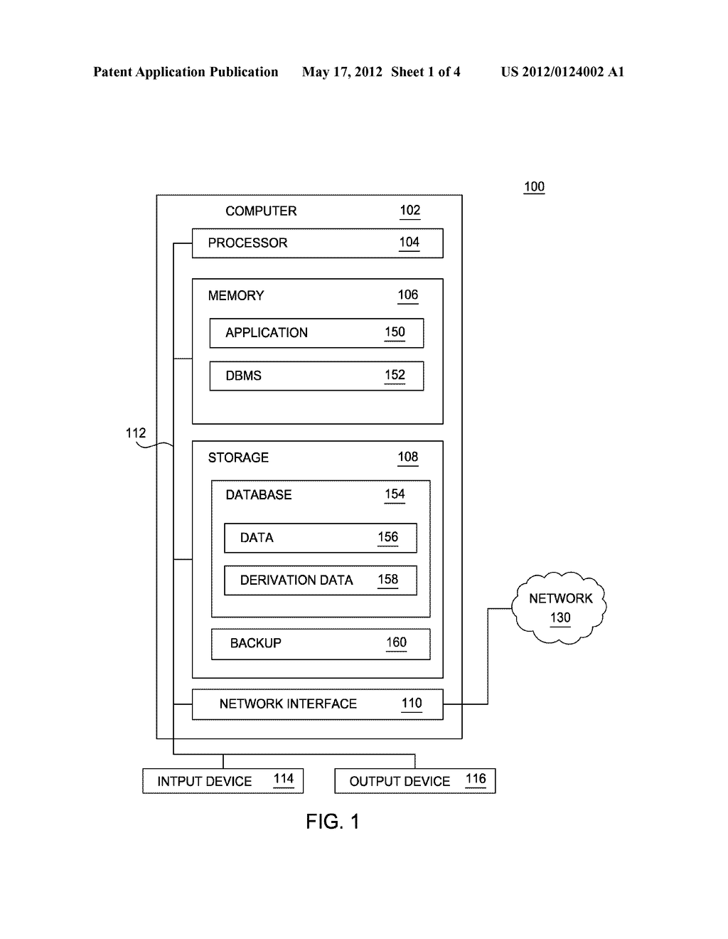 REDUCING STORAGE COSTS ASSOCIATED WITH BACKING UP A DATABASE - diagram, schematic, and image 02