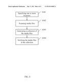 SYSTEM AND METHOD FOR GENERATING COLLECTION OF MEDIA FILES diagram and image