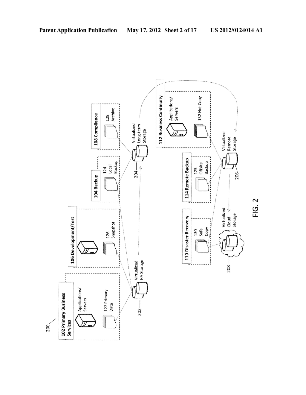 SYSTEM AND METHOD FOR CREATING DEDUPLICATED COPIES OF DATA BY SENDING     DIFFERENCE DATA BETWEEN NEAR-NEIGHBOR TEMPORAL STATES - diagram, schematic, and image 03