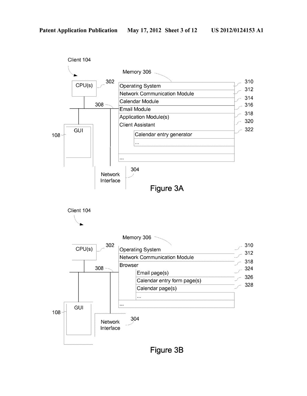 Method, System, Graphical User Interface, and Data Structure for Creating     Electronic Calendar Entries from Email Messages - diagram, schematic, and image 04