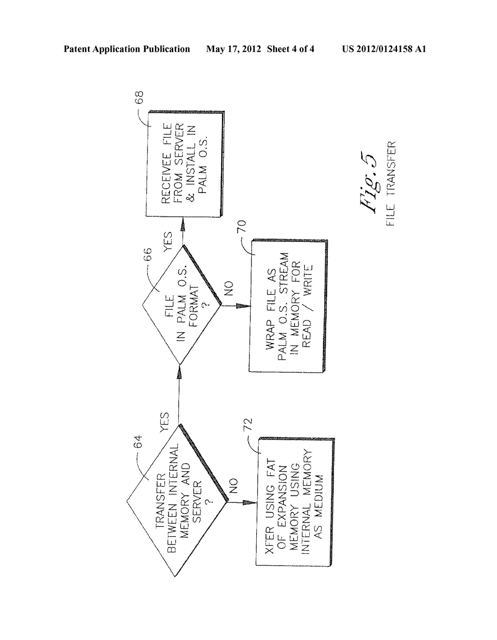 FILE TRANSFER PROTOCOL FOR MOBILE COMPUTER - diagram, schematic, and image 05