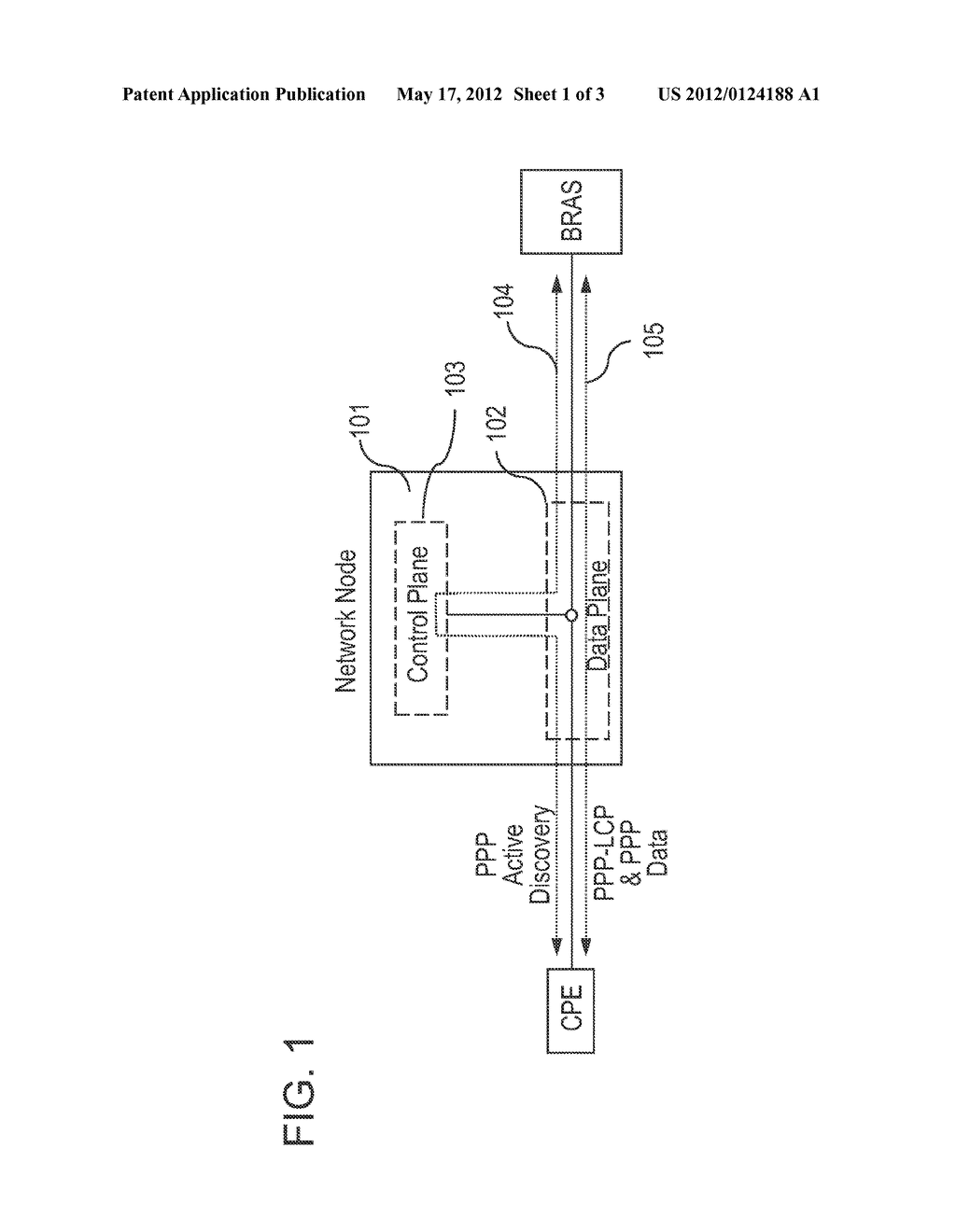 METHOD AND DEVICE FOR DATA PROCESSING IN A COMMUNICATION NETWORK - diagram, schematic, and image 02