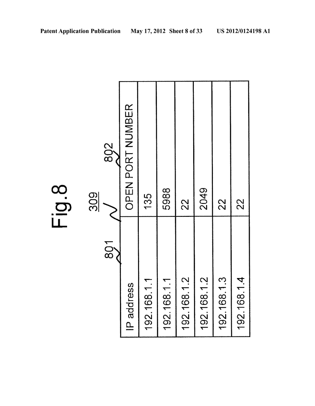 METHOD AND MANAGEMENT APPARATUS FOR DETECTING COMMUNICATION APPARATUS     COUPLED TO COMMUNICATION NETWORK - diagram, schematic, and image 09