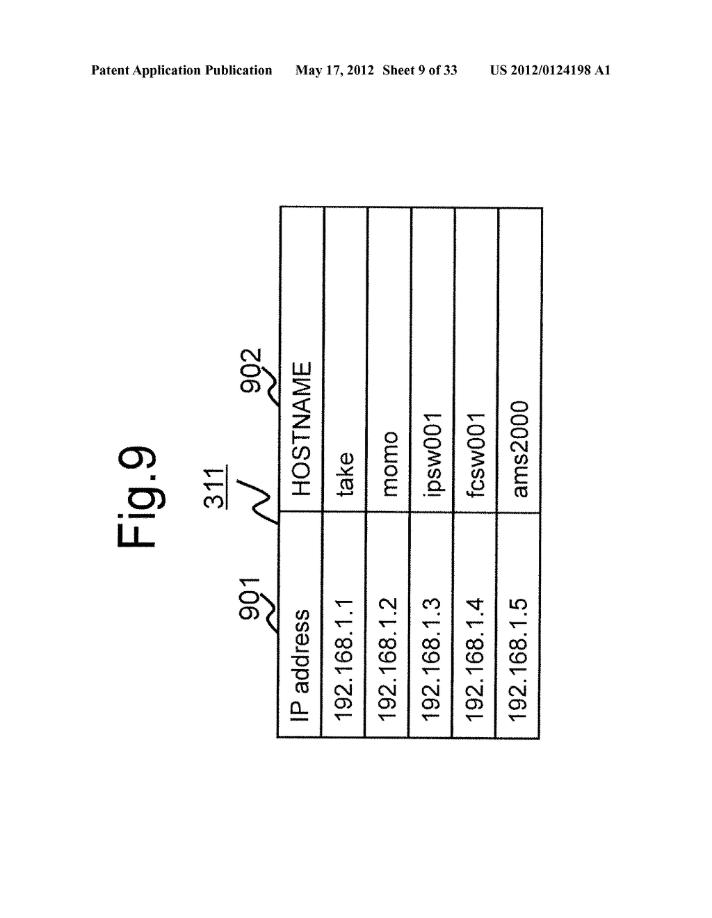 METHOD AND MANAGEMENT APPARATUS FOR DETECTING COMMUNICATION APPARATUS     COUPLED TO COMMUNICATION NETWORK - diagram, schematic, and image 10