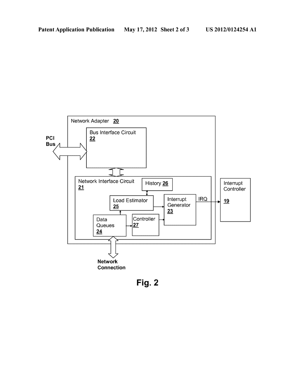 ESTIMATING PROCESSOR LOAD USING PERIPHERAL ADAPTER QUEUE BEHAVIOR - diagram, schematic, and image 03