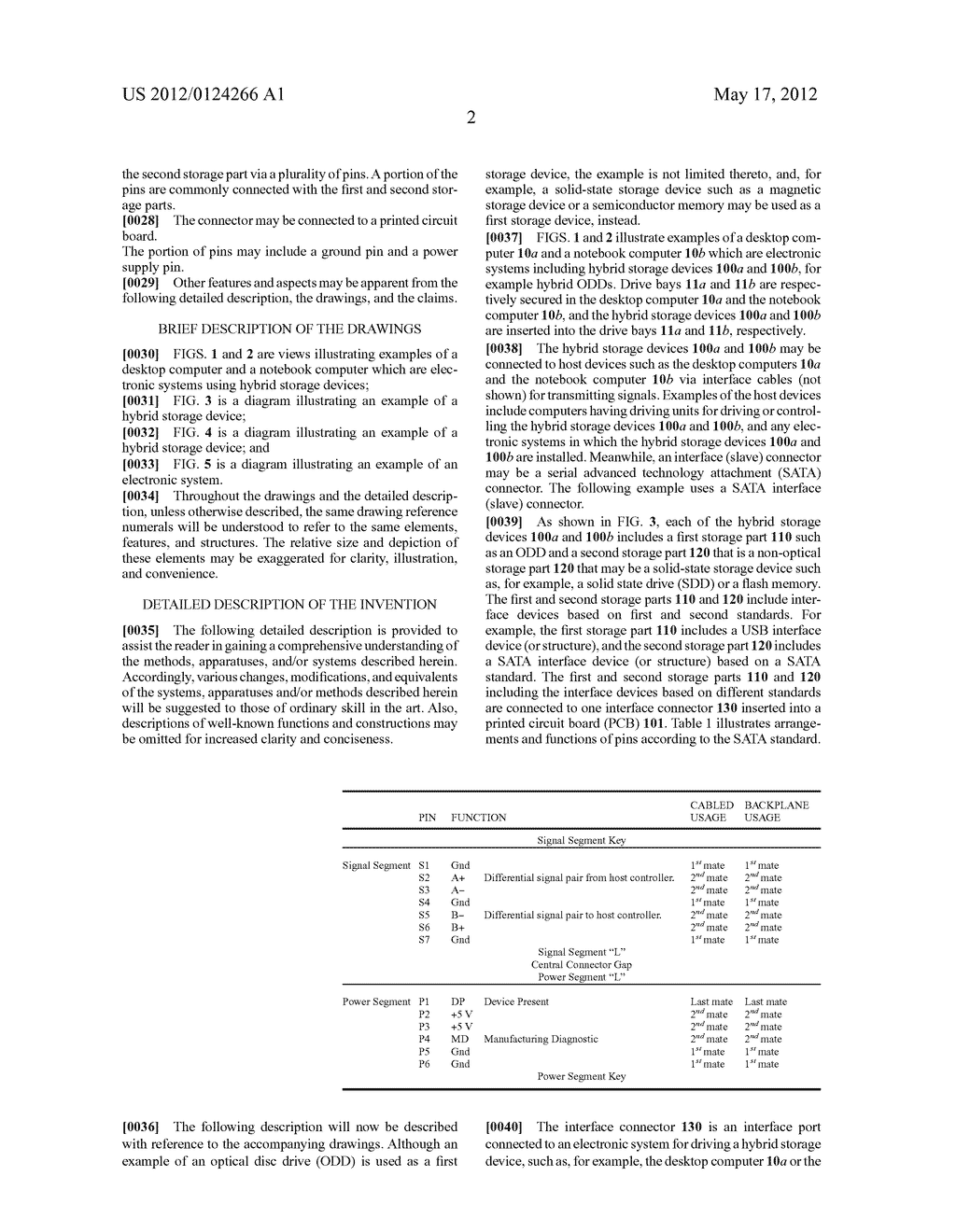 HYBRID STORAGE DEVICE AND ELECTRONIC SYSTEM USING THE SAME - diagram, schematic, and image 07