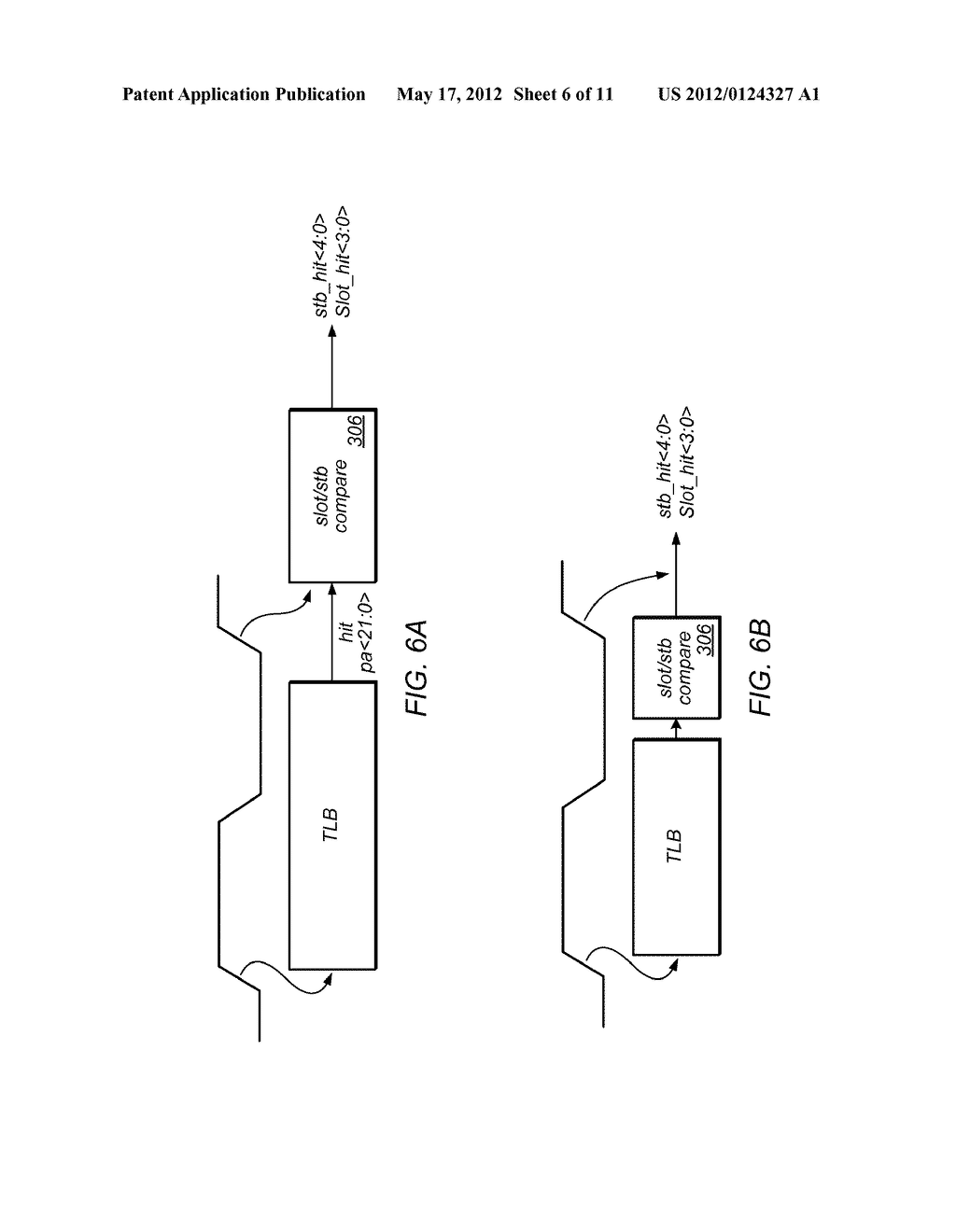 Translation Lookaside Buffer Structure Including a Data Array Storing an     Address Selection Signal - diagram, schematic, and image 07