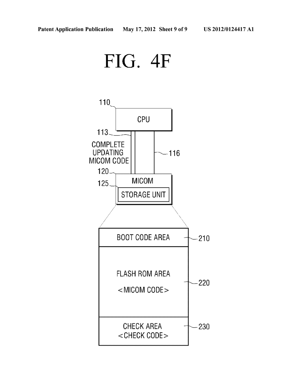 DISPLAY APPARATUS AND METHOD FOR UPDATING MICOM CODE THEREOF - diagram, schematic, and image 10