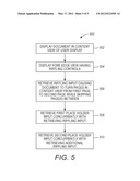 RIFFLER INTERFACE FOR AN ELECTRONIC READING DEVICE diagram and image