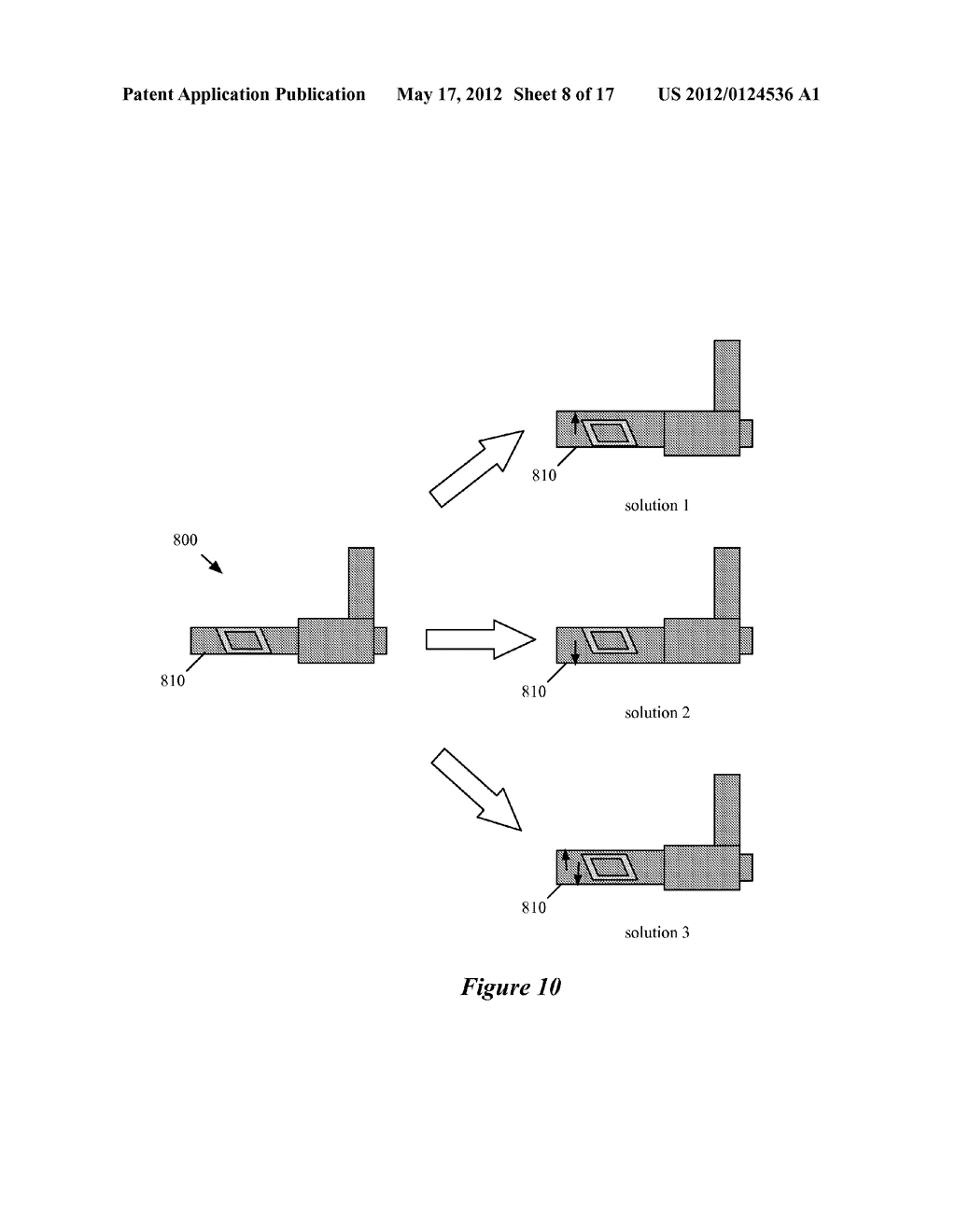 METHOD AND SYSTEM FOR AUTOMATIC GENERATION OF SOLUTIONS FOR CIRCUIT DESIGN     RULE VIOLATIONS - diagram, schematic, and image 09