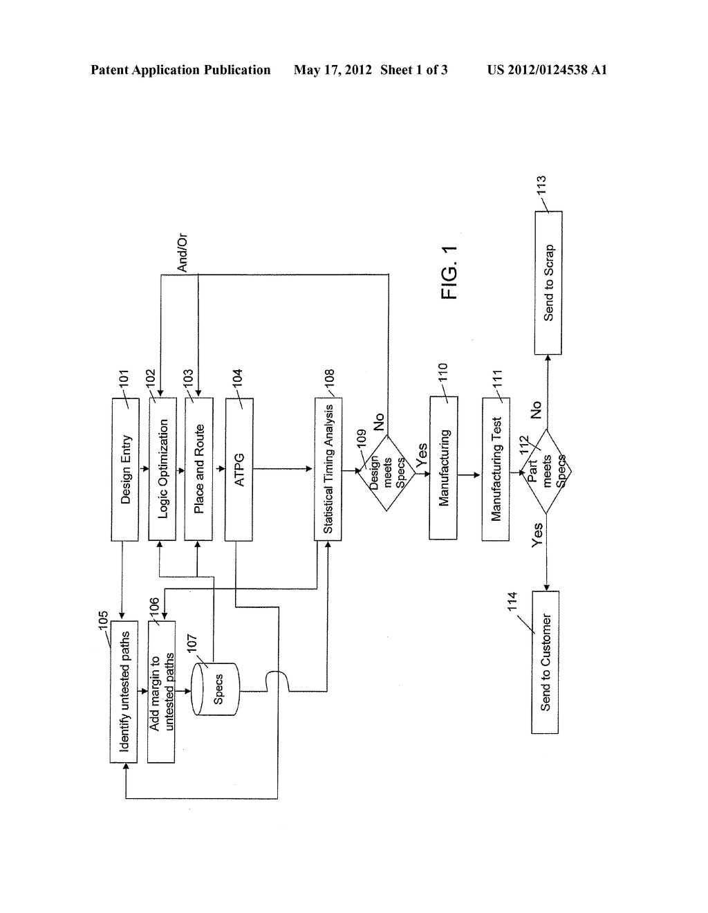 METHOD AND DEVICE FOR SELECTIVELY ADDING TIMING MARGIN IN AN INTEGRATED     CIRCUIT - diagram, schematic, and image 02