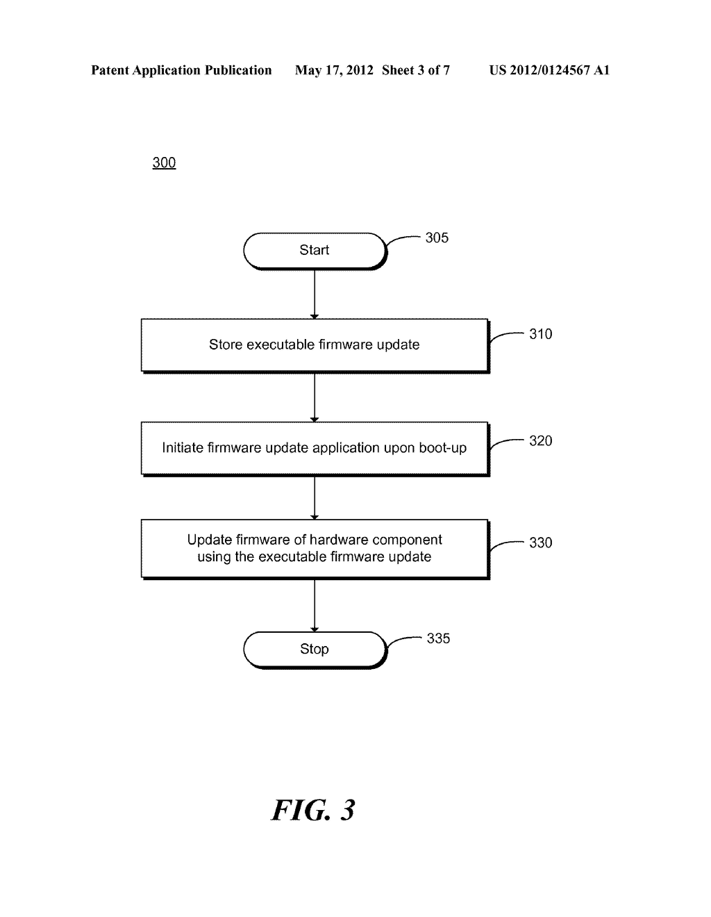 METHODS AND DEVICES FOR UPDATING FIRMWARE OF A COMPONENT USING A FIRMWARE     UPDATE APPLICATION - diagram, schematic, and image 04