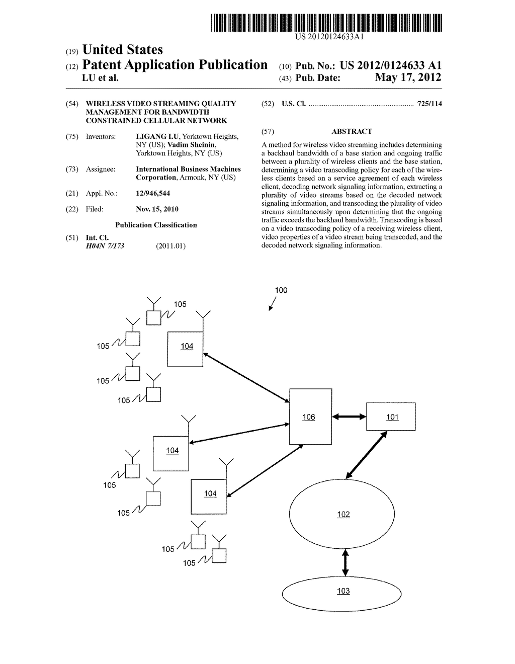 Wireless Video Streaming Quality Management for Bandwidth Constrained     Cellular Network - diagram, schematic, and image 01