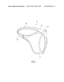 Ear Warmer Having A Curved Ear Portion diagram and image