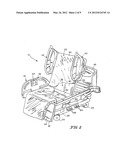 HOSPITAL BED SEAT SECTION ARTICULATION FOR CHAIR EGRESS diagram and image