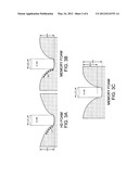 Zoned foam mattress with alternating lateral regions of HD foam and memory     foam diagram and image