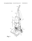 VACUUM CLEANER WITH AGITATOR HEIGHT CONTROL MECHANISM diagram and image