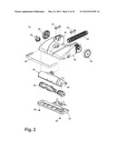 VACUUM CLEANER WITH AGITATOR HEIGHT CONTROL MECHANISM diagram and image